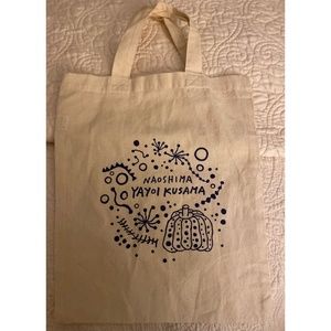 Naoshima Yayoi Kusama Small Tote Bag